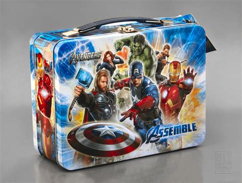 metal avengers lunch box|avengers lunch bag.